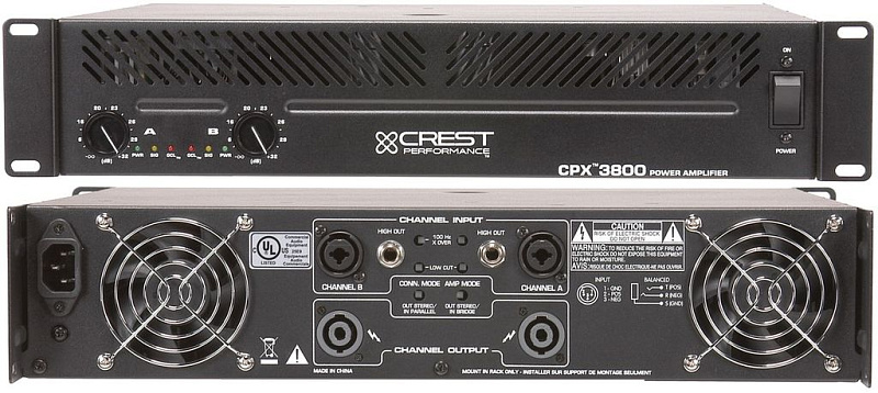 Фото CREST_AUDIO CPX 3800