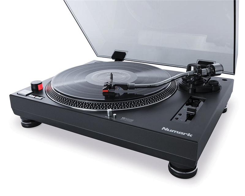 Фото NUMARK TT250USB профессиональный виниловый проигрыватель с прямым приводом.