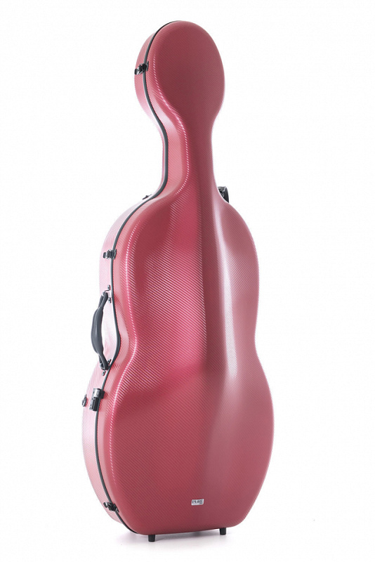 Фото Кейс для виолончели контурный GEWApure CELLO CASE, карбон, красный