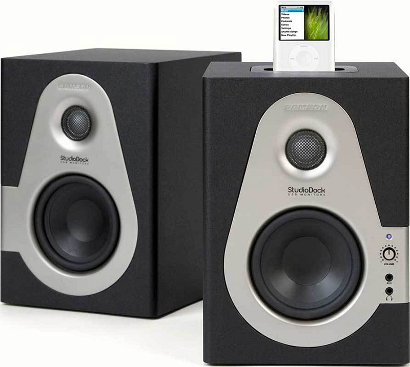 Фото Пара активных мониторов Samson StudioDock 4i