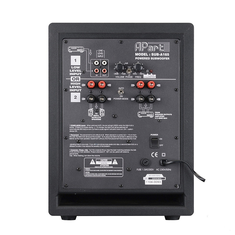 Фото Apart SUBA165-BL