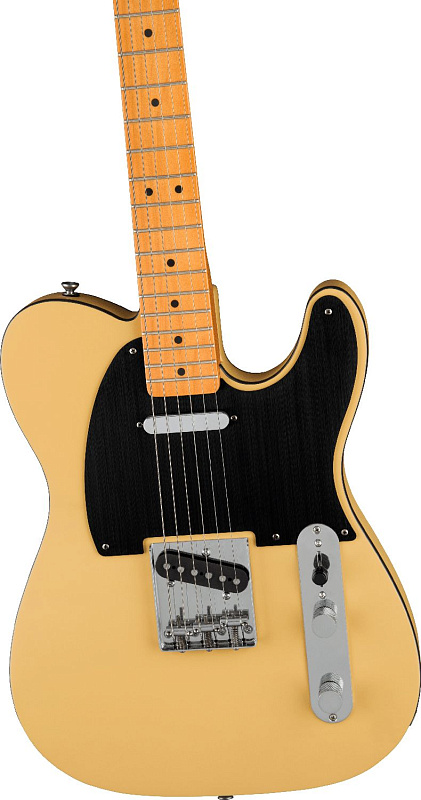 Фото Электрогитара FENDER SQUIER 40th Anniversary Telecaster MN Aged Hardware Satin Vintage Blonde