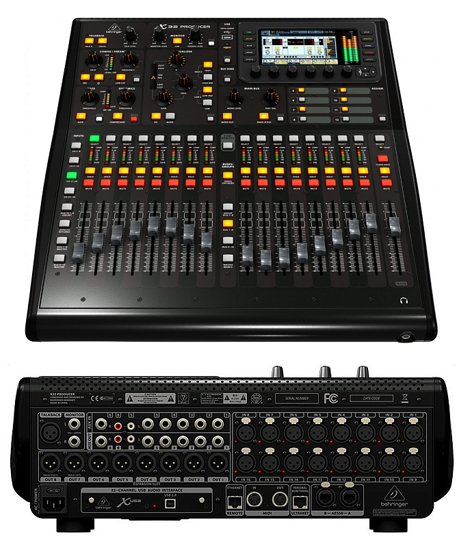 Фото Цифровой микшер Behringer X32-PRODUCER-TP