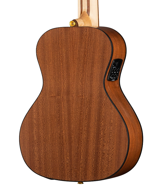 Фото TR2-3 Гитара электро-акустическая, трэвел, сапеле, Poni