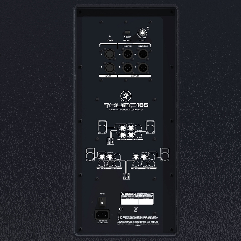 Фото Активный сабвуфер MACKIE Thump18S 