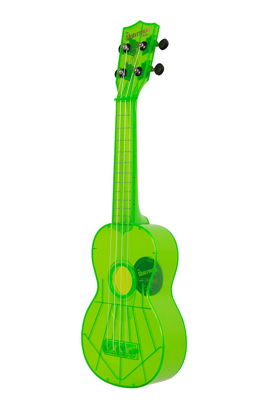 Фото WATERMAN by KALA KA-SWF-GN Waterman Fluorescent Green, Soprano Ukulele