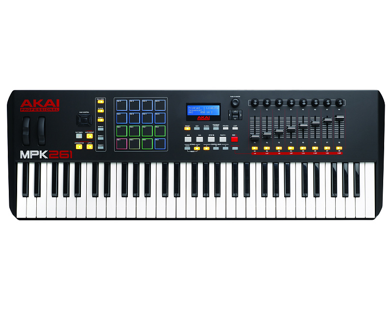 Фото Midi клавиатура AKAI PRO MPK261 61 клавиша