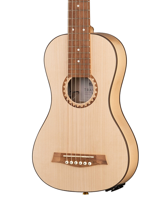 Фото TR1-1 Гитара электро-акустическая, трэвел, клен, Poni