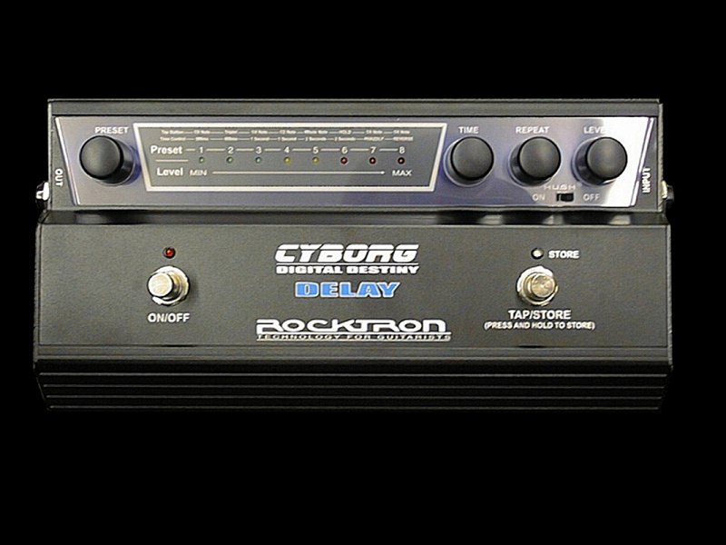 Фото ROCKTRON CYBORG DELAY цифровая гитарная педаль эффектов DELAY