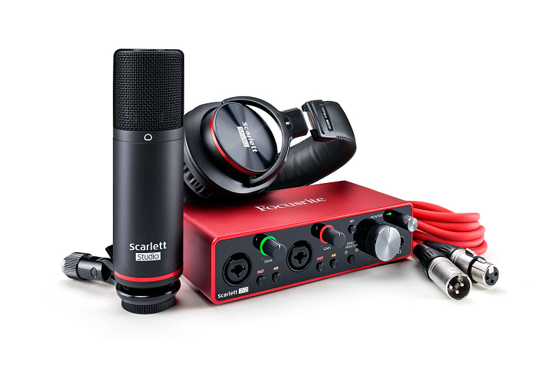 Фото Комплект FOCUSRITE Scarlett 2i2 Studio 3rd Gen