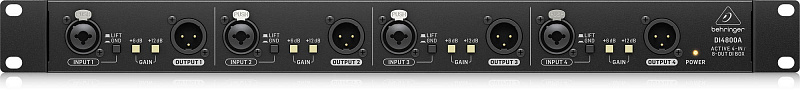 Фото Активный, четырехканальный директ-бокс BEHRINGER DI4800A