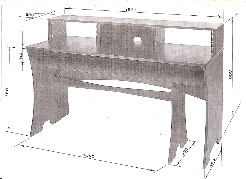 Фото Стол студии звукозаписи muz s-5