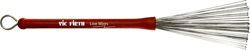 Фото Vic Firth LW  Live Wires металлические щетки