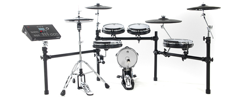 Фото Электронная уд. установка GEWA G5 FLAT KIT Dark Mirror 18BD, 10TT,12TT,14FT,14SD,14HH, 2x14CR,18RD