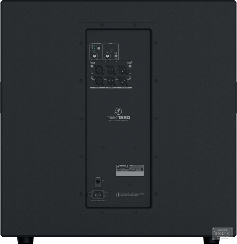 Фото MACKIE SRM1850 активный сабвуфер, 18 динамик, 1600 Вт