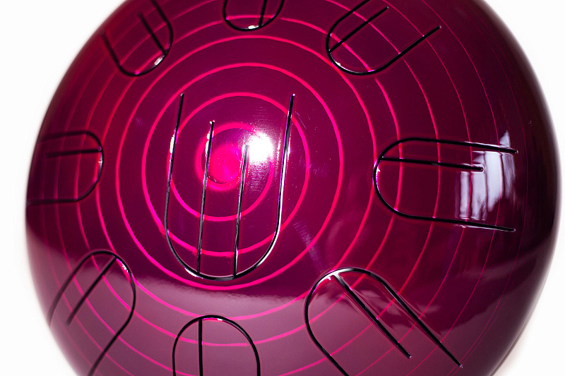 Фото KSY.30.C.dvu-9 Двутон 30см, без гравировки, полукруглые лепестки, Ми-минор, Kosmosky