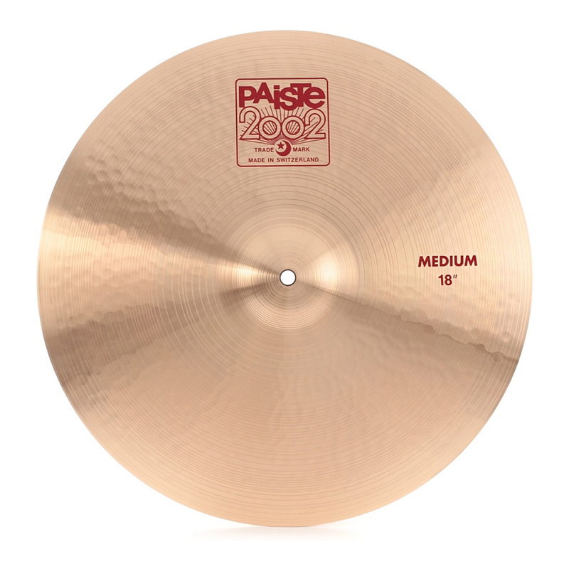 Фото Paiste 18 Medium 2002  Ударный инструмент, тарелка