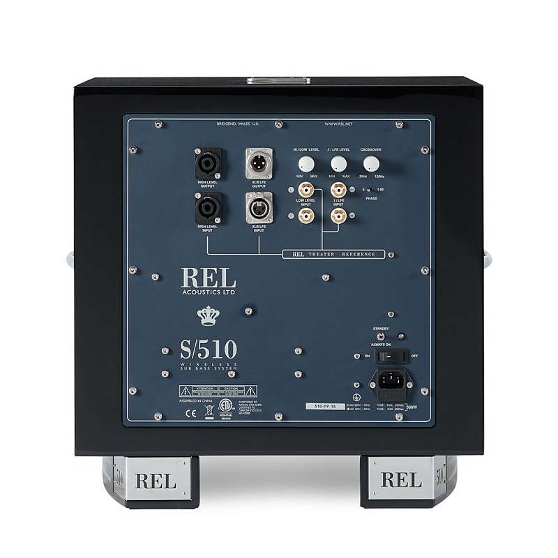 Фото Сабвуфер закрытого типа REL S510 Black