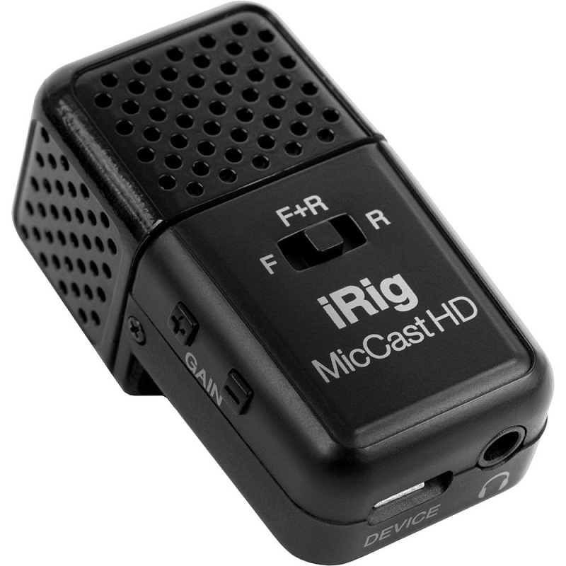 Фото Микрофон IK Multimedia iRig-Mic-Cast-HD для iOS/Android устройств