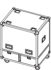 Туровый кейс d&b audiotechnik E7462.000