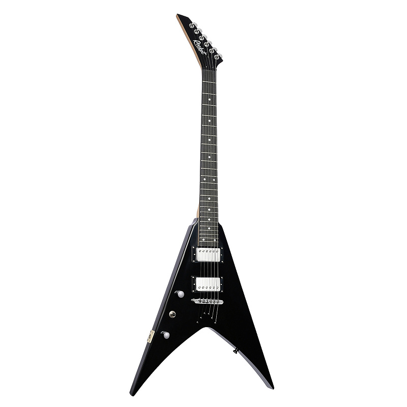 Фото Электрогитара ROCKET E-210 BK Left леворукая, тип корпуса - Arrow