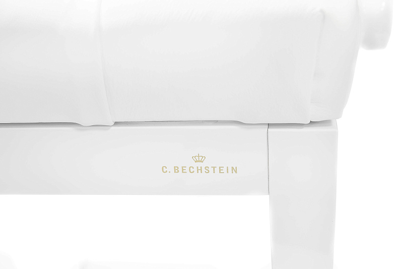 Фото Банкетка концертная для рояля C. Bechstein Small Concert белая