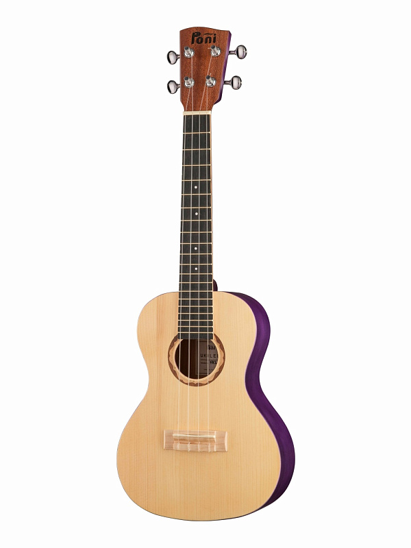 Фото UKL-FL Укулеле концертный, цвет фиолетовый, Poni