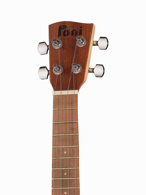 Фото USVPRW Укулеле сопрано винтаж, красное дерево, Poni