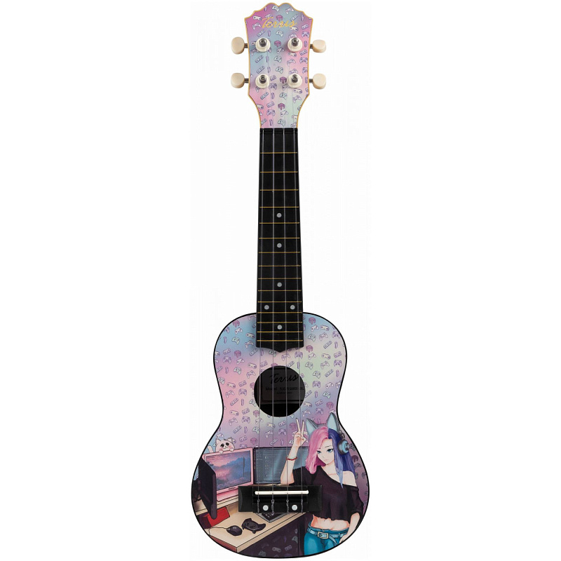 Фото Укулеле сопрано TERRIS PLUS-70 GAMER GIRL