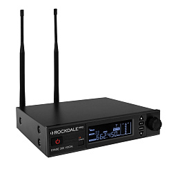 Радиосистема ROCKDALE PRO Stage 200 BK Vocal
