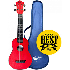 Укулеле сопрано FLIGHT TUS-35 RD