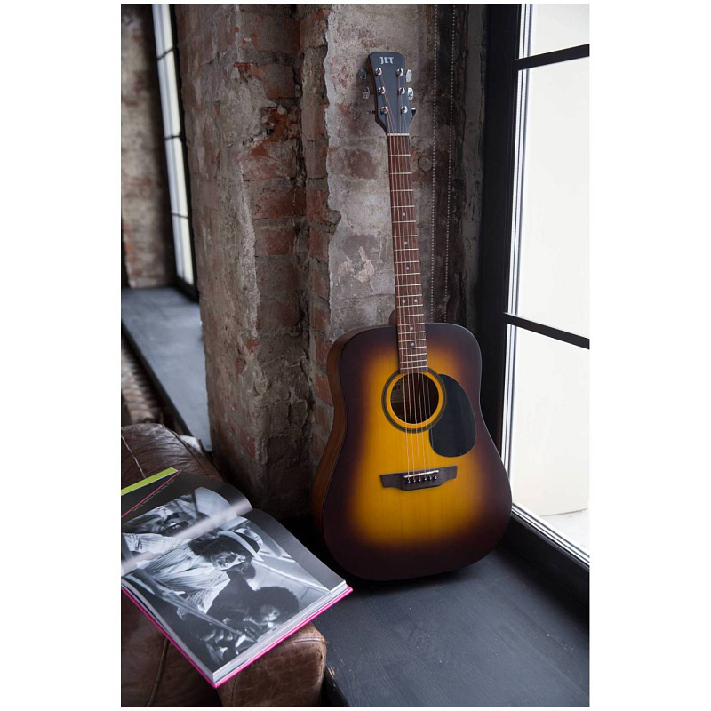 Фото Акустическая гитара JET JD-255 SSB