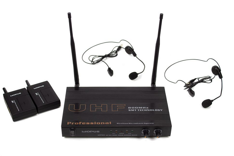 Фото Радиосистема с двумя головными микрофонами OPUS UHF 922HS
