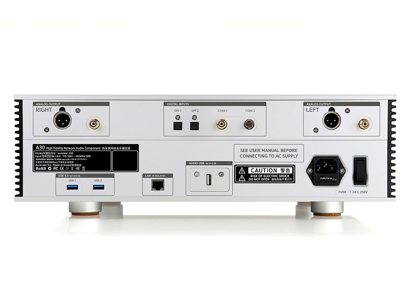 Фото Сетевой плеер Aurender A30 Silver