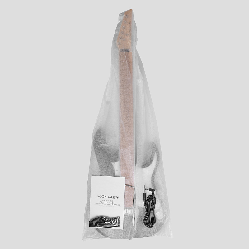 Фото Электрогитара ROCKDALE Akira HSS Black