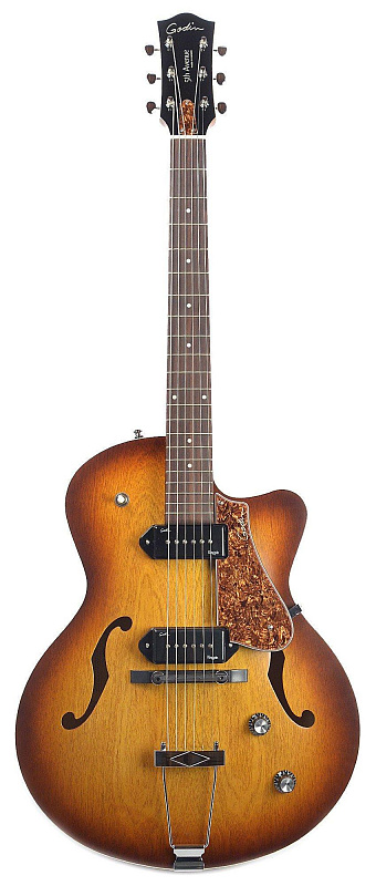 Фото Godin 032327 5th Avenue CW Kingpin II Cognac Burst