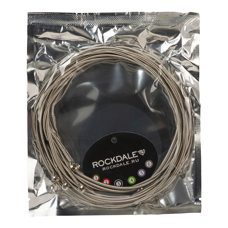 Фото Струны ROCKDALE PRO 40-125 Nickel Wound 5 Light