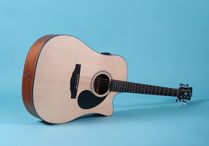 Фото Трансакустическая гитара KEPMA EDCE K10 Natural Matt