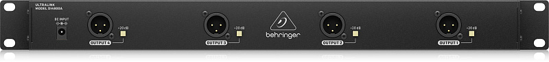 Фото Активный, четырехканальный директ-бокс BEHRINGER DI4800A