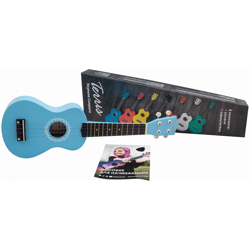 Фото Укулеле сопрано TERRIS JUS-11 BL