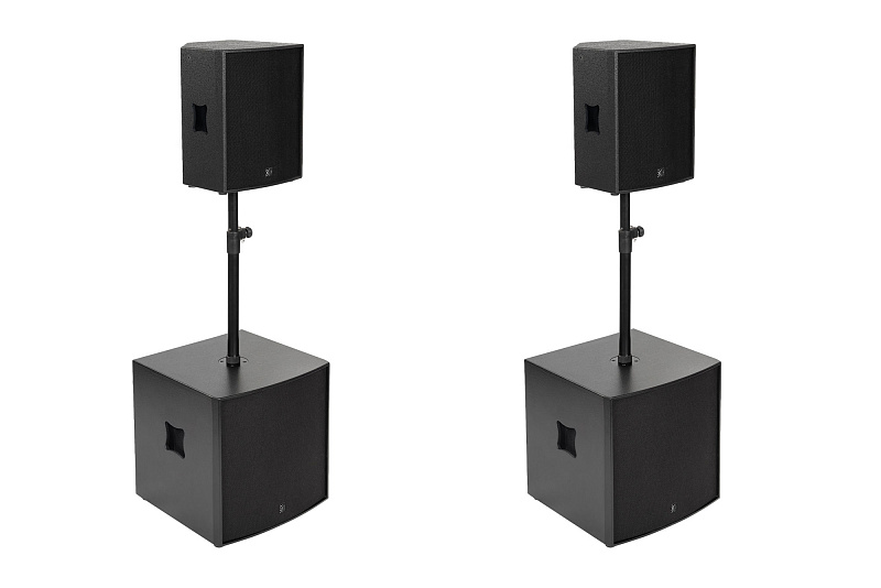 Фото Акустический комплект со встроенным усилением DS Proaudio CX 12S18 (A)