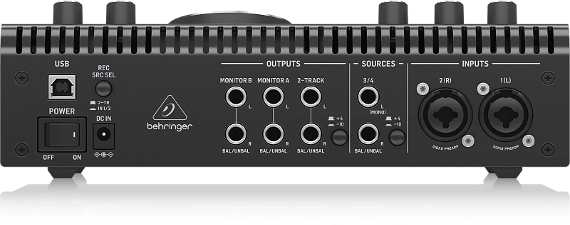 Фото Мониторный контроллер и USB звуковой интерфейс BEHRINGER STUDIO L
