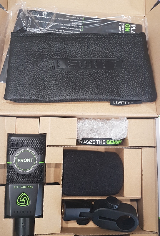 Фото Студийный микрофон LEWITT LCT240 PRO BLACK