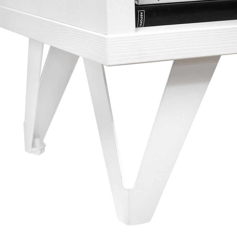 Фото Стеллаж для виниловых пластинок Radiotehnika Rondo 302 White