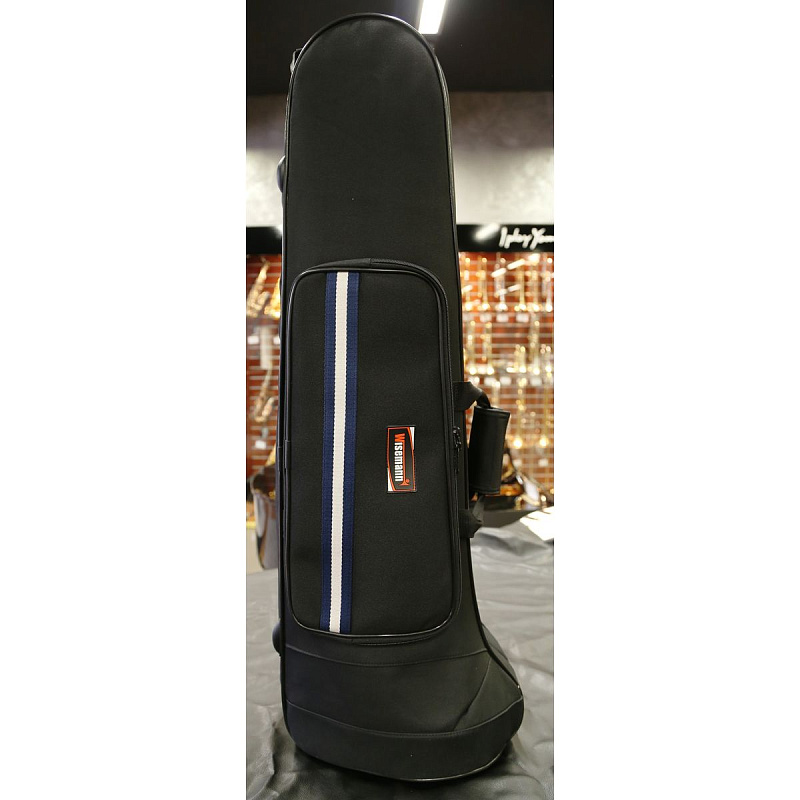 Фото Чехол-рюкзак Wisemann Trombone Case Blue Line WTROMCBL-2
