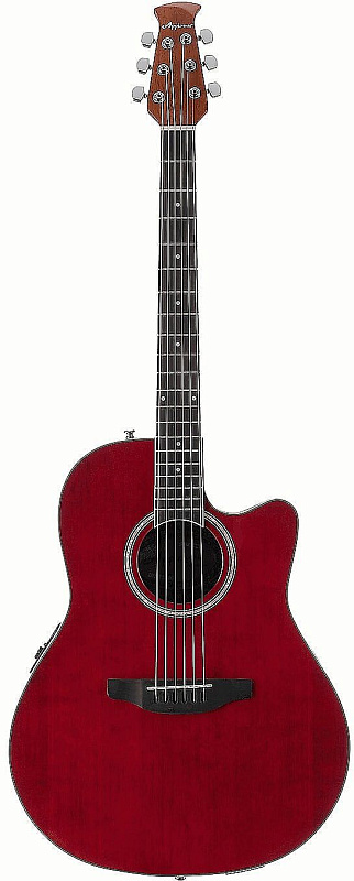 Фото Электроакустическая гитара APPLAUSE AB24II-2S Balladeer Cutaway Ruby Red Satin