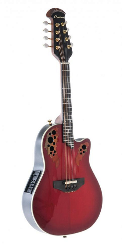 Фото Электромандолина с кейсом OVATION MM68AX-CCB Americana Collection Cherry Sunburst